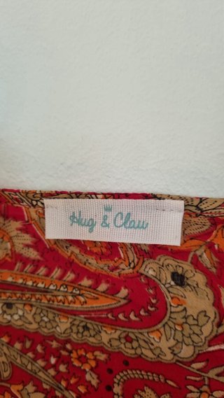 Vestido seda boho talla