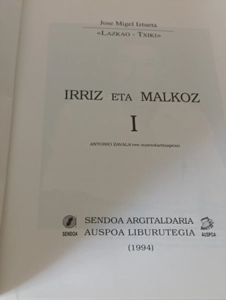 Irriz eta Malkoz Lazkao Txiki