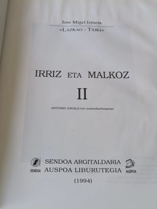 Irriz eta Malkoz Lazkao Txiki