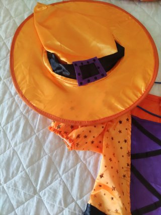 Disfraz bruja niña talla 8/10