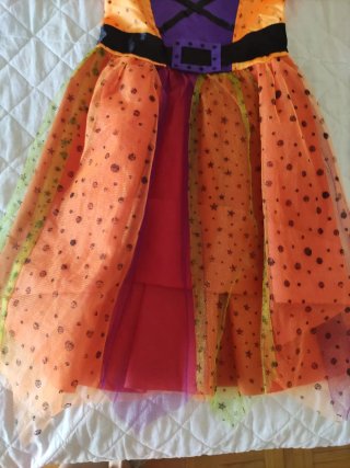 Disfraz bruja niña talla 8/10