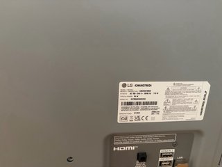 TV LG Nanocell 43 Plata/Negro