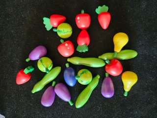 Frutas y Verduras Madera juguete cocina