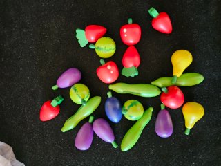 Frutas y Verduras Madera juguete cocina