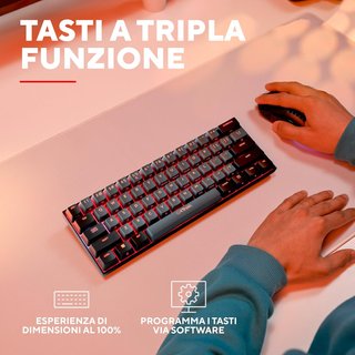 GXTrust 1873 Revyn Tastiera Gaming Meccanica 60%