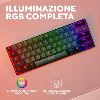 GXTrust 1873 Revyn Tastiera Gaming Meccanica 60%
