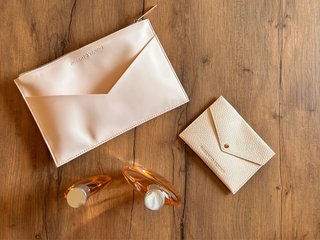 Neceser Roberto Verino Beige/Rosa