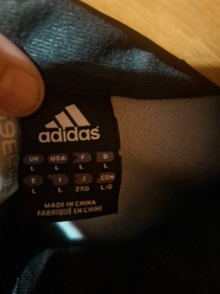 Chaqueta Adidas Hombre Azul y Gris
