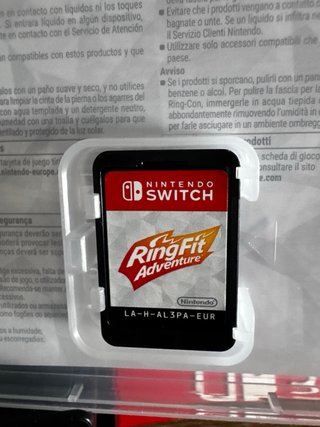 Nintendo Switch Ring Fit Adventure Juego