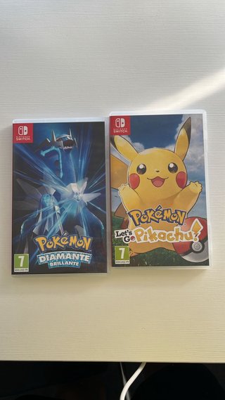 Pokémon Diamante Brillante y Let's Go Pikachu Swit