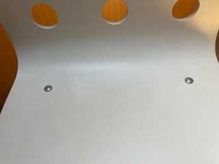 Silla de escritorio IKEA Jules blanca