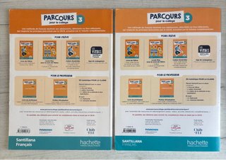 Libros Parcous pour le collége 3 Pack