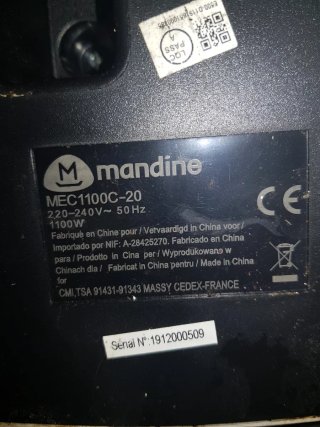 Despiece cafetera Mandine