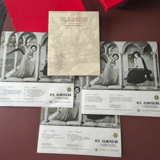 Vinilos El Mesías de Haendel