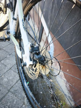 Bicicleta Orbea Blanca