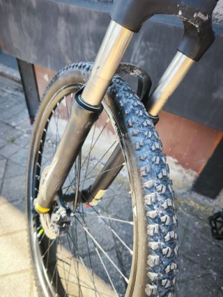 Bicicleta Orbea Blanca