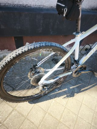 Bicicleta Orbea Blanca