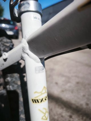 Bicicleta Orbea Blanca