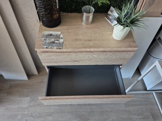 Mueble de baño suspendido madera
