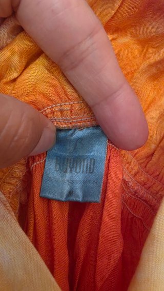Vestido Bali Tie Dye Talla Única