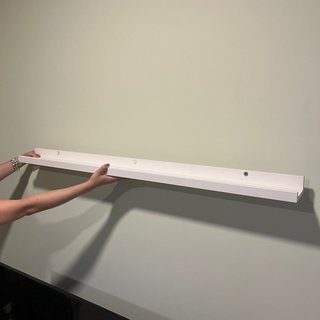 Estantería IKEA Blanca Madera MOSSLANDA