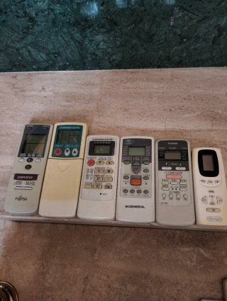 Mandos Aire Acondicionado de varias marcas