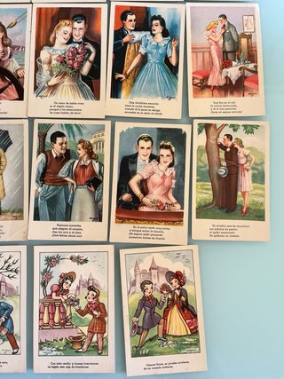 29 Postales Antiguas Parejas