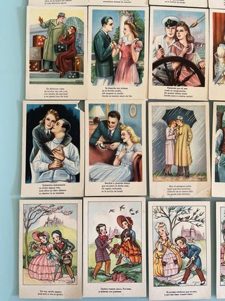 29 Postales Antiguas Parejas