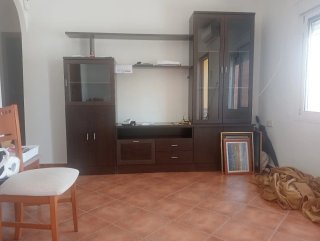 Mueble salón modular oscuro