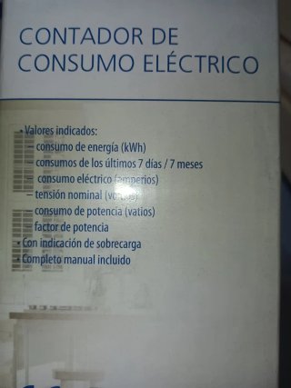 Contador Consumo Eléctrico