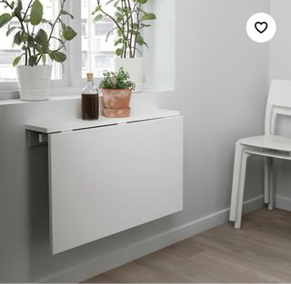 Mesa Plegable Ikea Blanca