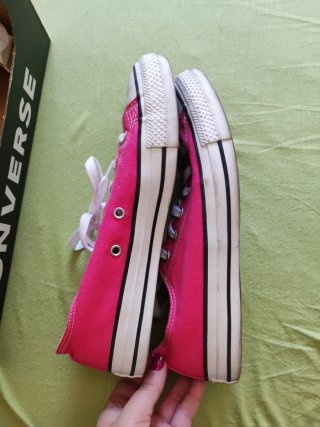Converse rosas bajas