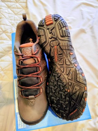 Zapatillas Columbia Talla 44 Marrón Naranja