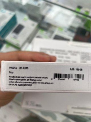 SAMSUNG TABLET S9 FE+ 128GB WIFI NUEVO SIN ABRIR
