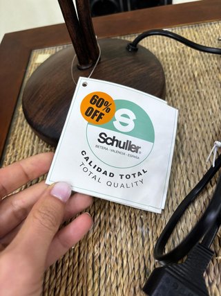 Pack 2 Lámparas Sobremesa clasicas Schuller