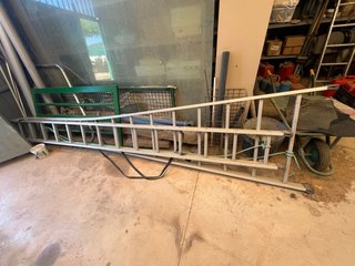 Escalera de aluminio