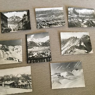 Postales Antiguas Innsbruck Invierno Austria