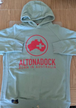 Sudadera Altonadock con capucha verde