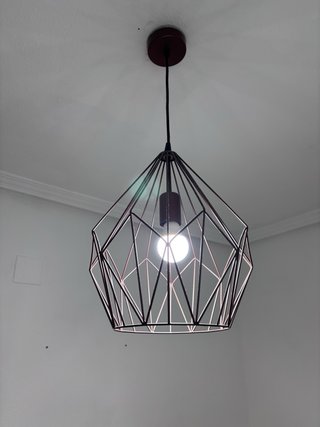 Lámpara de techo geométrica