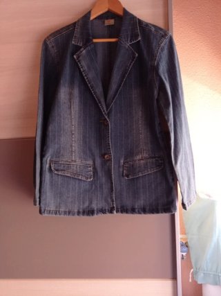 Chaqueta Vaquera Mujer Azul