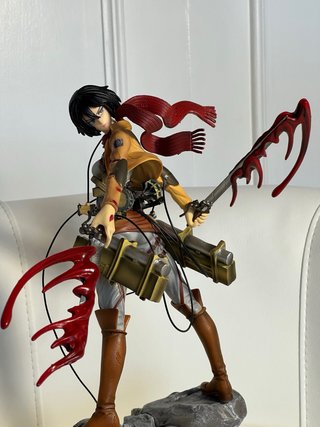 Statuina Mikasa Attacco dei Titani Manga Anime