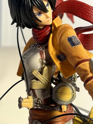 Statuina Mikasa Attacco dei Titani Manga Anime