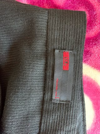 Pantalón de pinzas negro