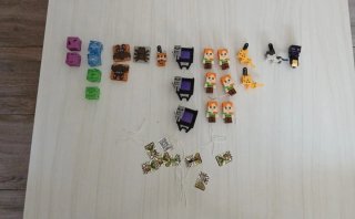 Figuras Kinder Joy Minecraft (leer descripción