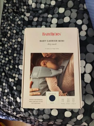 Babybjörn Mini Portabebés Azul Marino