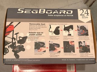 Patinete para carrito de bebé con asiento