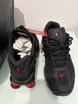 Nike Shox TL Negro/Rojo