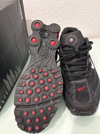 Nike Shox TL Negro/Rojo