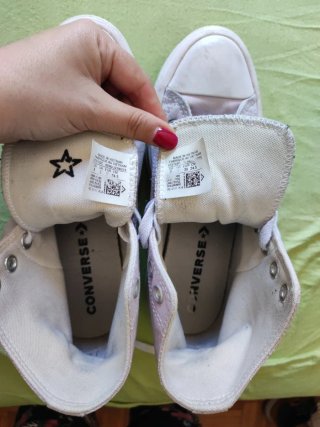 Converse Lila Plataforma
