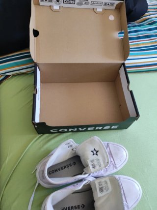 Converse Lila Plataforma